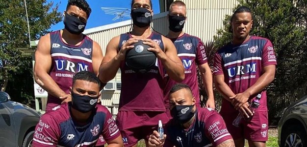 The reason behind Sea Eagles’ face masks