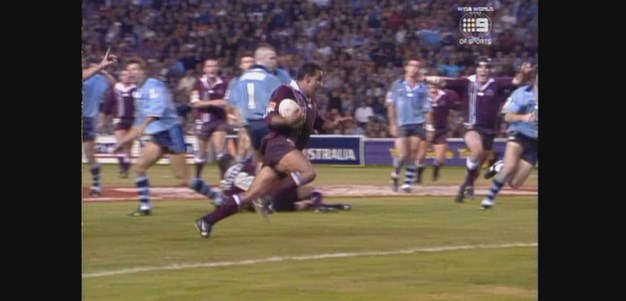 The grandstand finish in the 1998 Origin opener