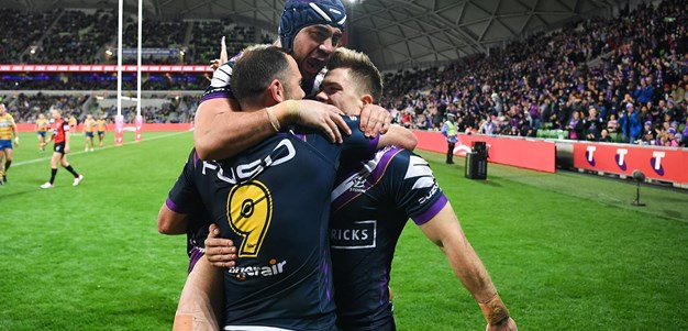 Last time they met: Storm v Eels - Semi Final, 2019