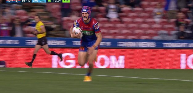 Ponga gets his first career hat-trick