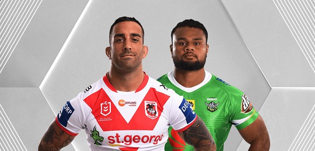 Dragons v Raiders - Round 18