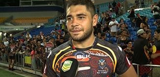 Indigenous All Stars post match: Grevsmuhl