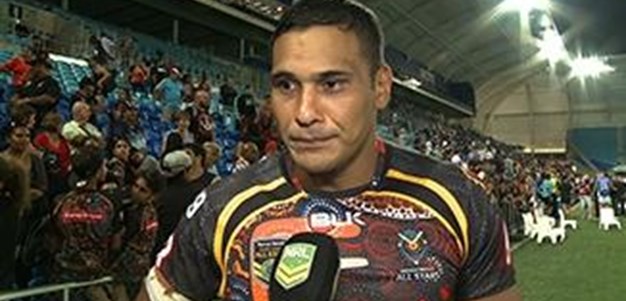 Indigenous All Stars post match: Hodges