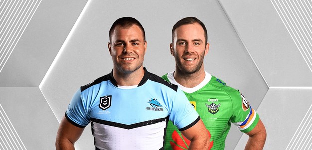 Sharks v Raiders - Round 20