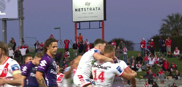 Frizell gets a double and the Dragons secure the win