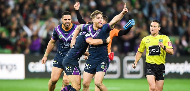 The final moments of the Storm-Rabbitohs 2018 QF