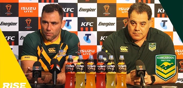 Kangaroos Press Conference v England