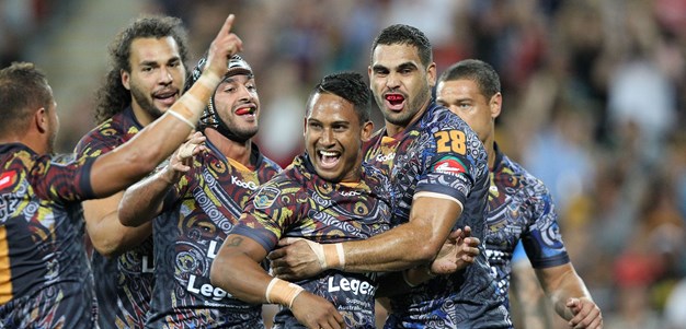 Barba creates history for the Indigenous All Stars