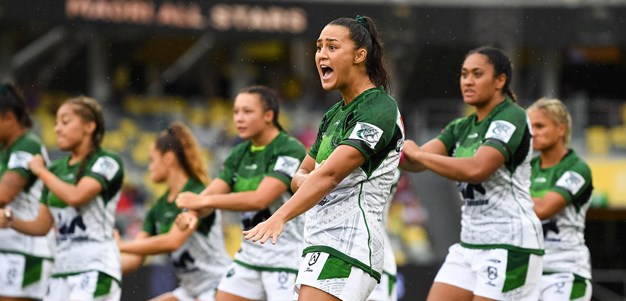 Maori celebrate with haka post match