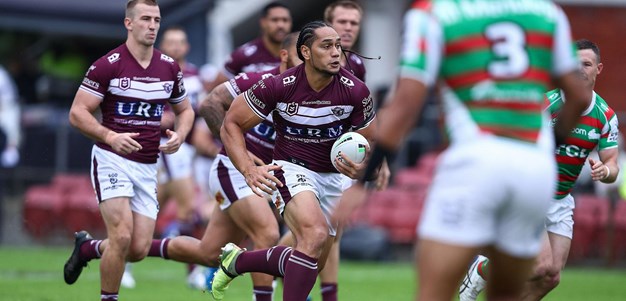 Perfection from Paseka and Taupau seals the try with a kiss