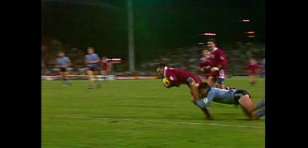 First Origin try: Michael Hancock