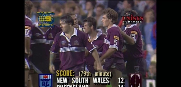 First Origin try: Mark Coyne