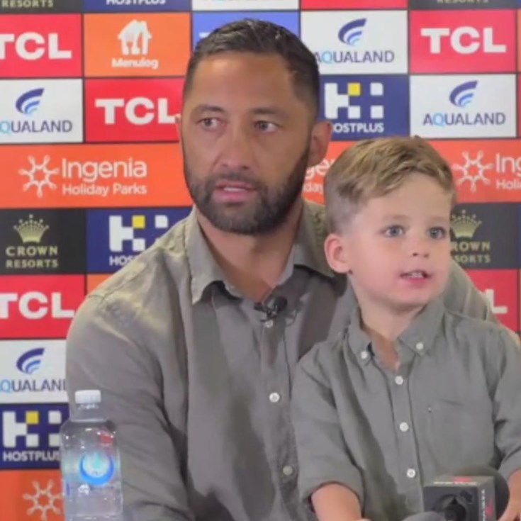 Benji Marshall’s retirement press conference