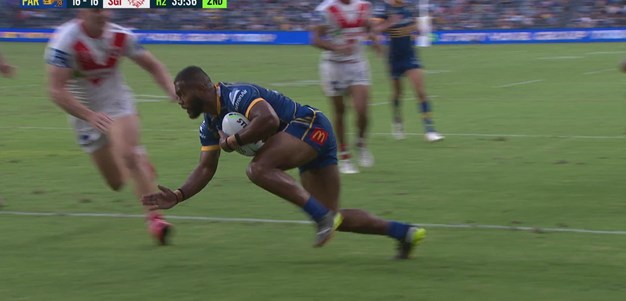 Solomone Naiduki restores the Eels lead