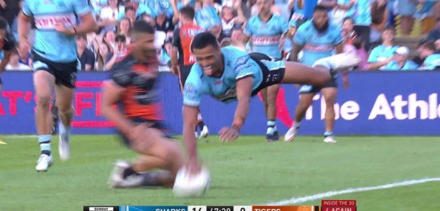 Sharks backline fires