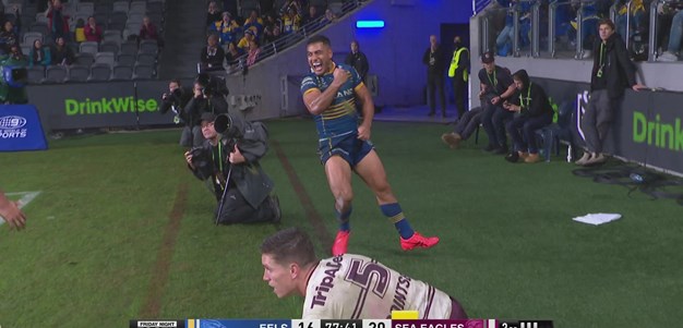 Penisini scores to drag the Eels in it