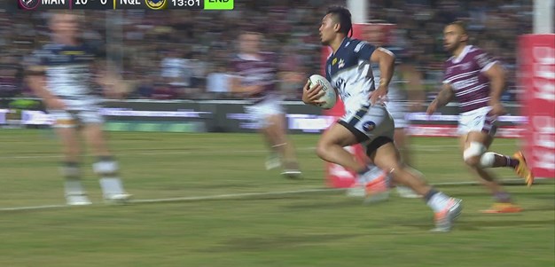 Nanai shows his speed