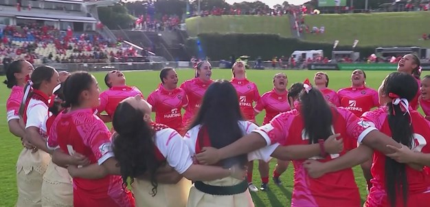 The Tongan Women perform their 'Eiki Koe Ofa A'Au