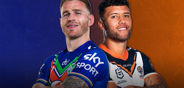 Warriors v Wests Tigers: Round 16