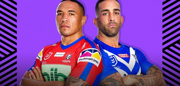 Knights v Bulldogs: Round 20