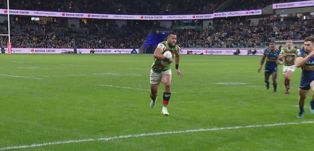 Thompson flies in for a try