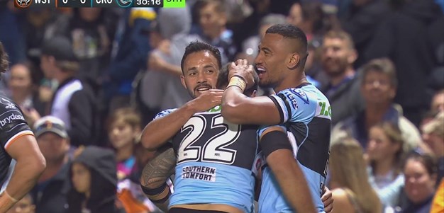 Ikuvalu doubles the Sharks tally