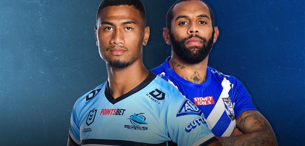 Sharks v Bulldogs: Round 24