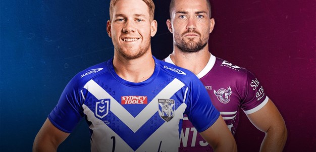 Bulldogs v Sea Eagles: Round 25