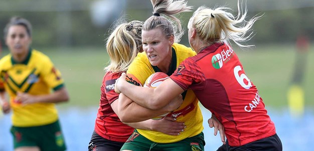 Canada v Jillaroos, RLWC, 2017