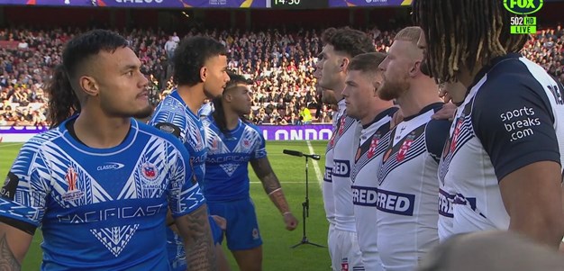 England face fierce Samoan Siva Tau