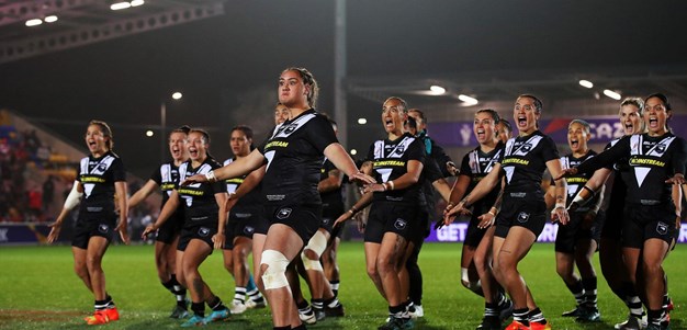 Hill-Moana leads rousing Kiwi Ferns haka