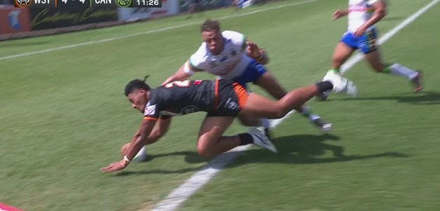 Naden flick pass sets up Tupou