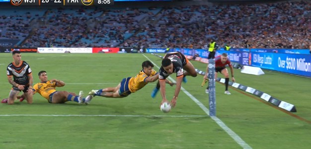 Super finish by Tupou gives us a superb finish