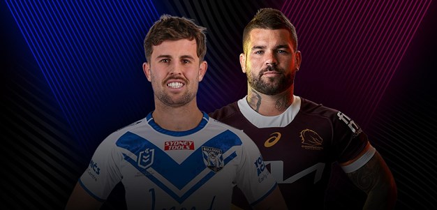 Bulldogs v Broncos: Round 20