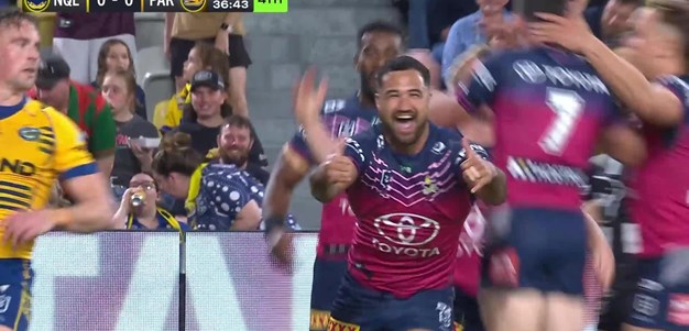 Peta Hiku try 3rd minute