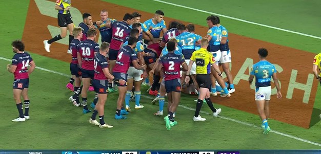 Tempers flare at CBUS Super Stadium