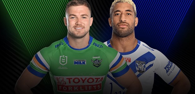 Raiders v Bulldogs: Round 25