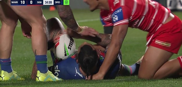 Fonua-Blake can't get it down