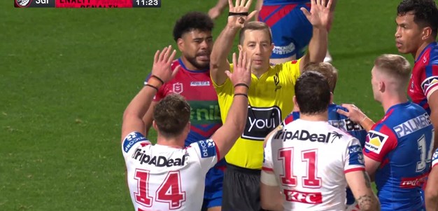 Lachlan Miller sent to the sin bin