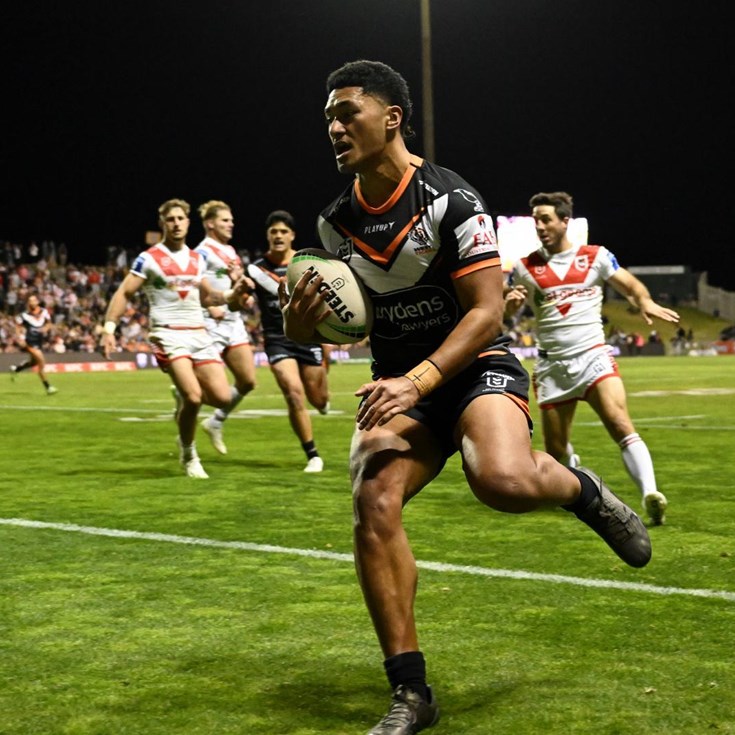 NRL try time: Junior Tupou