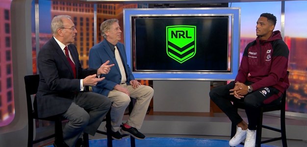 Jason Saab talks up NRL on Las Vegas sports show