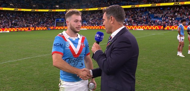 Sam Walker receives the Ashton Collier Spirit of Anzac Medal