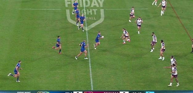 A beautiful backline move from the Eels