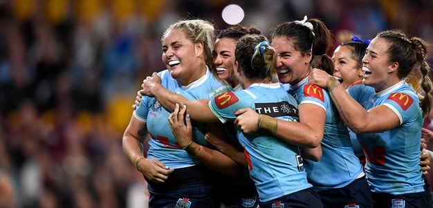 Every try - Maroons v Sky Blues, Game 1