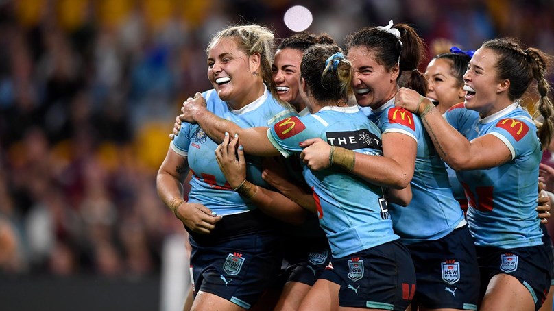 Every try - Maroons v Sky Blues, Game 1