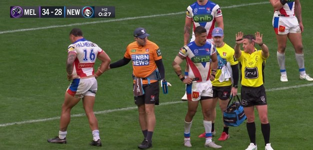 Tyson Frizell sent to the sin bin