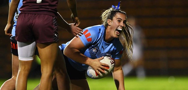 Every try from Women's U19 Origin