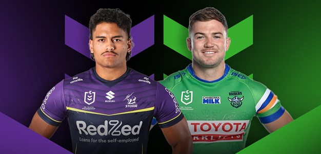 Storm v Raiders: Round 17