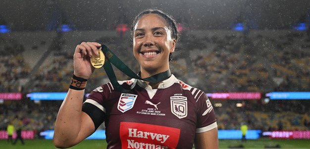 Shannon Mato wins the Nellie Doherty Medal