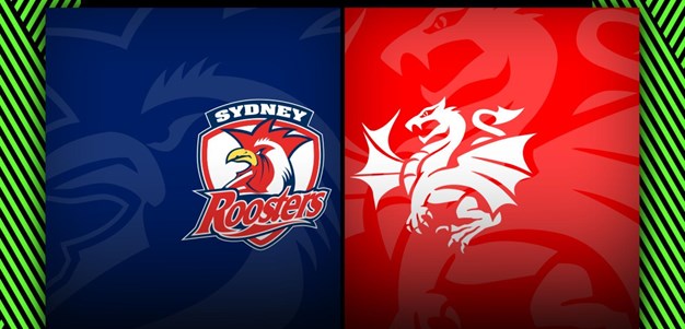 Roosters v Dragons – Round 18, 2024